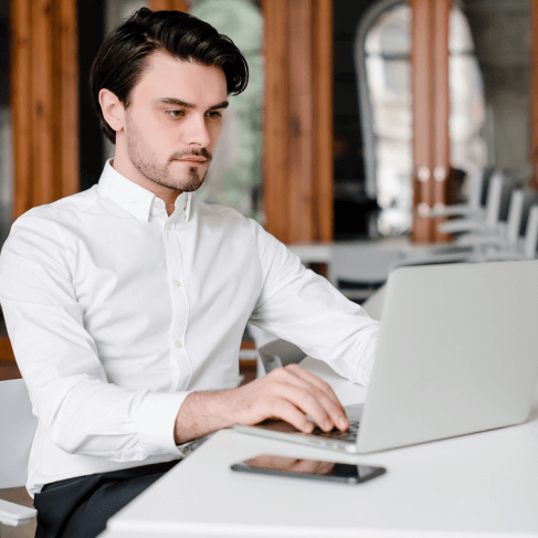 Customer benefiting from professional translation services for Houston businesses and immigration applications.