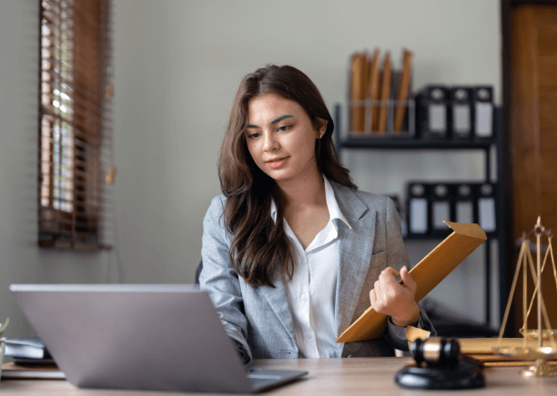 The lawyer using Legal Document Translation Services in Houston for contracts and agreements with accuracy.