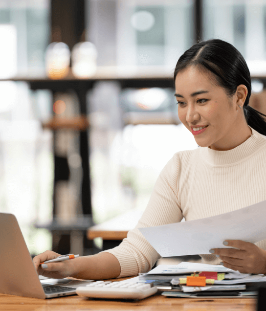 Client utilizing Marriage Certificate Translation Services in Houston with signed certificate of accuracy.