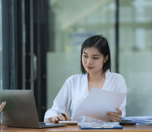 Client trusting Legal Document Translation Services in Houston for certified and legally accepted documents.