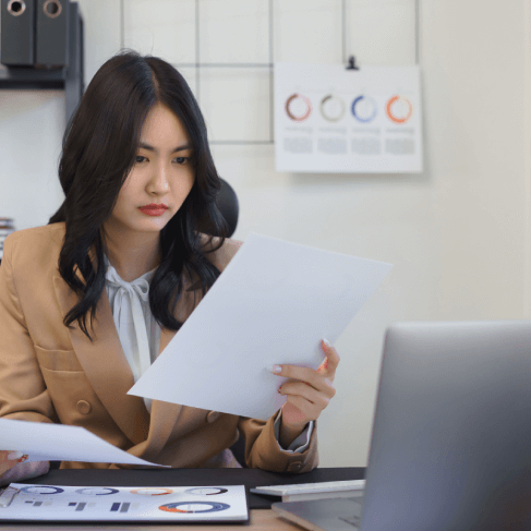 Translator completing Legal Document Translation Services in Houston through translation, proofreading and certification.